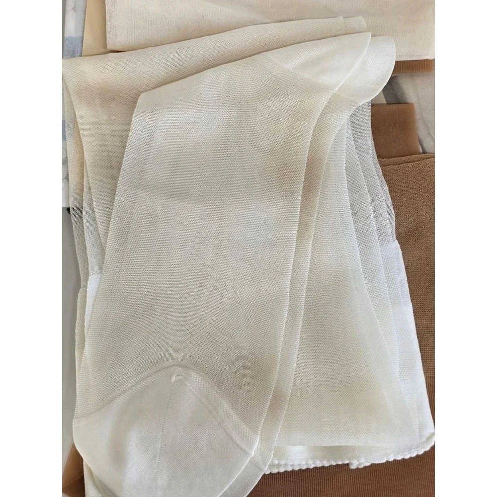 Vintage Supp-hose Sheerest Kayser Support Stockings‎ 3 Pairs Medium 051/014